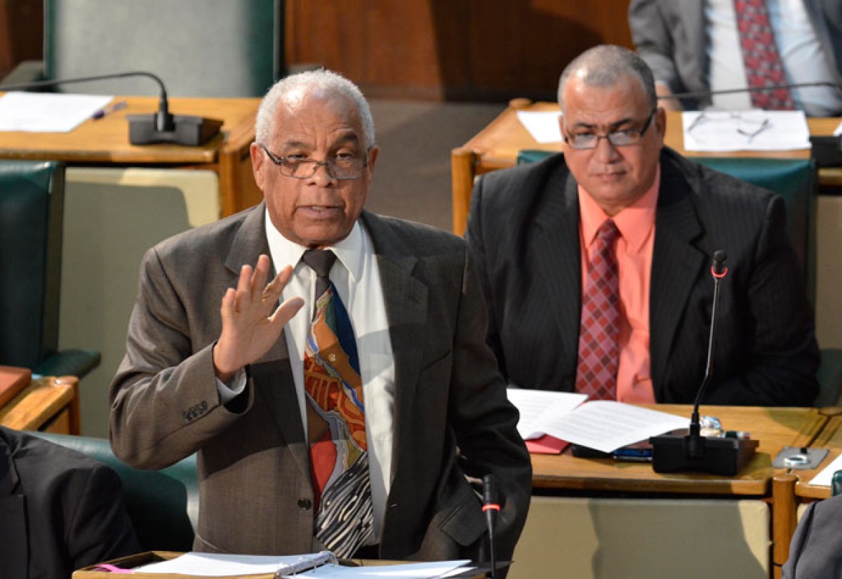 Contribution to the 2014/2015 Sectoral Debate by Minister, Dr. the Hon. Omar Davies