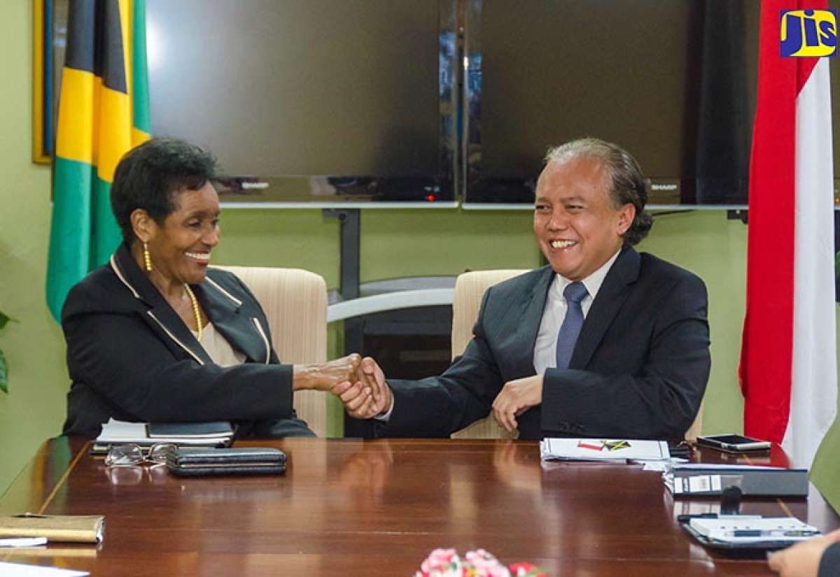 Jamaica and Indonesia Explore Opportunities for Joint Collaboration