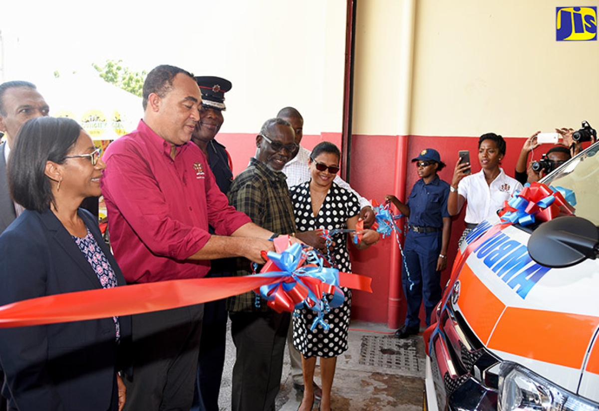 Emergency Medical Service Launched at Portmore Fire Station