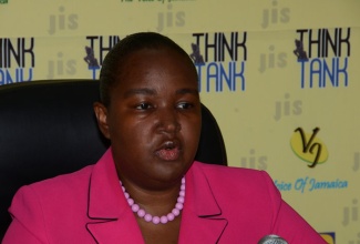 Chief Education Officer in the Ministry of Education, Mrs. Grace McLean,  speaking at a recent  JIS ‘ThinTank’.