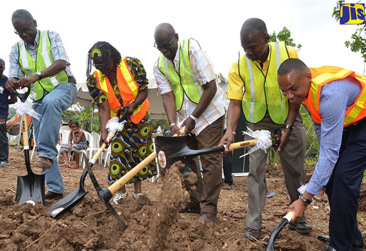 Ground Broken for Water Shop in Pennants, Clarendon