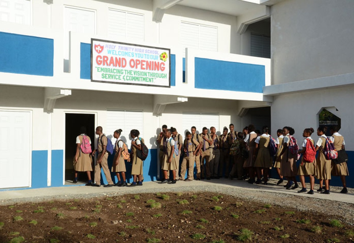 New Classrooms for Holy Trinity High