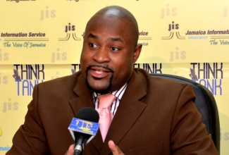 Principal Director of the National College for Educational Leadership (NCEL), Dr. Maurice Smith, addressing a  JIS Think Tank held recently, where he provided information about the training of principals.