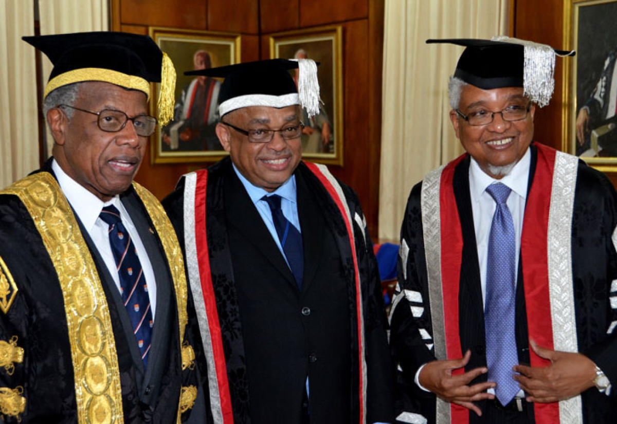 Professor Archibald McDonald Inducted as 13th Principal of UWI Mona