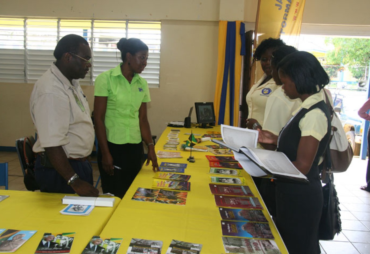 Moneague College Stages First Book Fair