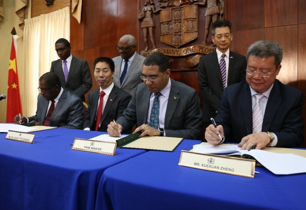 GOJ Signs MoU for First Phase of the Redevelopment of Downtown Kingston