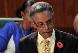 Attorney General, Hon. Patrick Atkinson in parliament. (FILE)