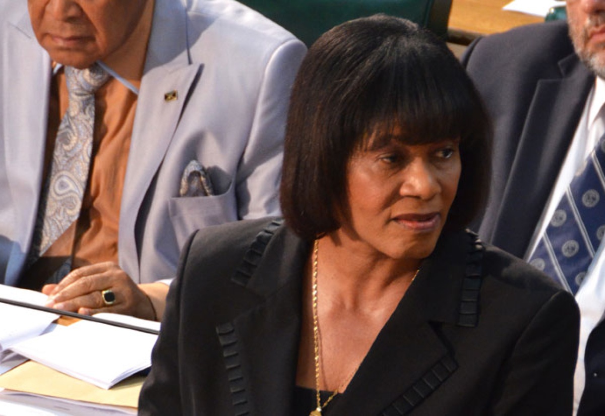 Prime Minister, the Most Hon. Portia Simpson Miller, pays tribute to late former President of South Africa, Nelson Mandela, during a joint sitting of Parliament on Friday, December 13. Mrs. Simpson Miller noted that Jamaica’s role in the anti-apartheid struggle is etched forever in history.