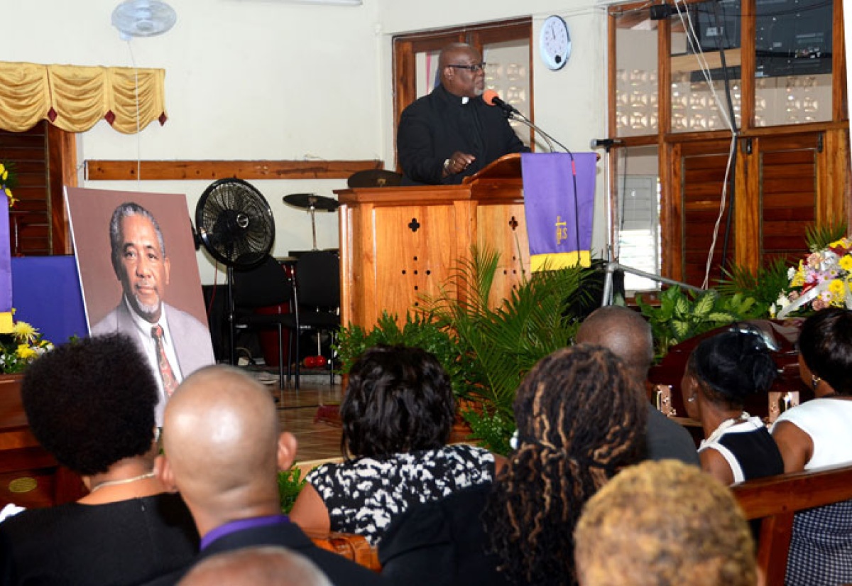 Glowing Tributes to Ralston Smith at Funeral Service