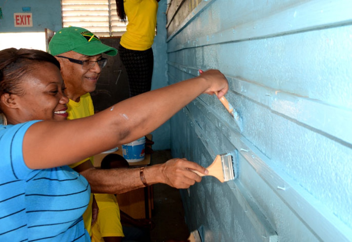 Basic School in Rae Town Gets Facelift