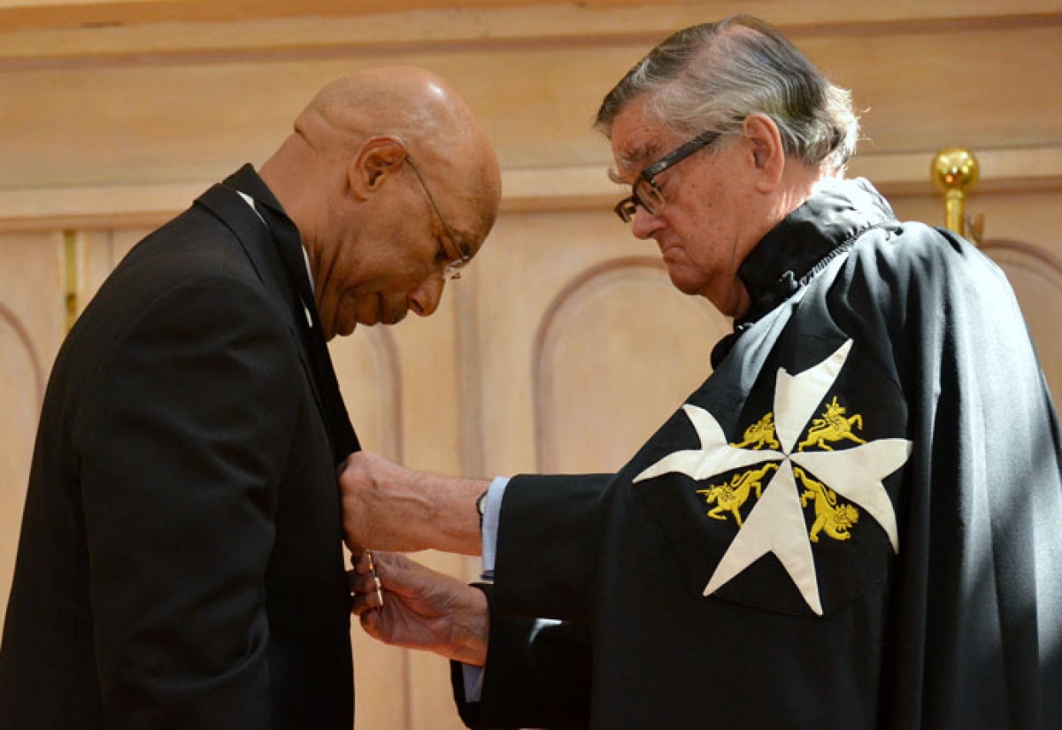 GG Invested With Order of St. John