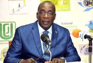 Minister of Education, Youth and Information, Senator the Hon. Ruel Reid.