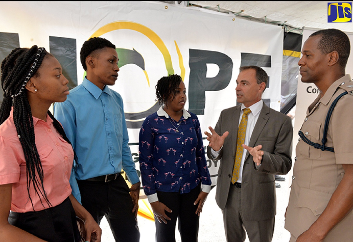 HOPE Partners with JCF to Provide Opportunities for Unattached Youth