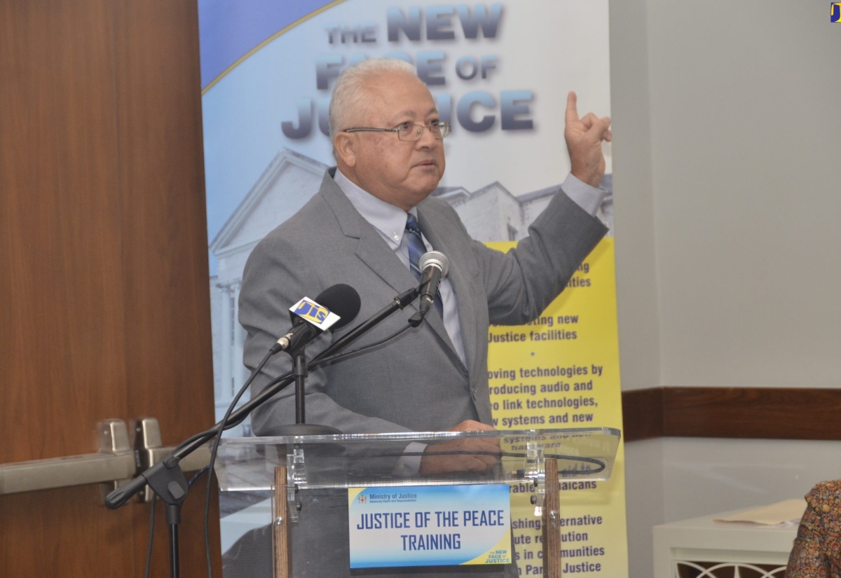 Justice Minister Calls on JPs to Be Role Models