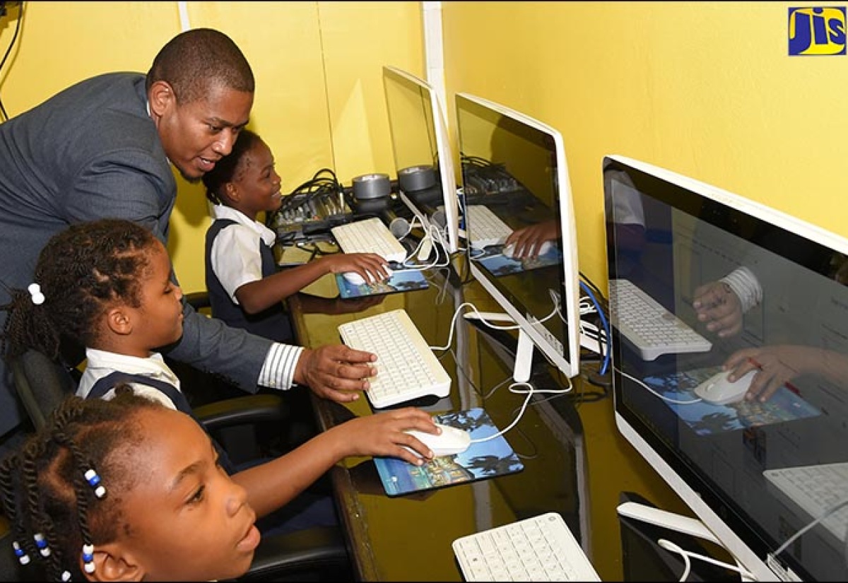 PHOTOS: Opening Ceremony for Oracabessa Primary School Computer Lab