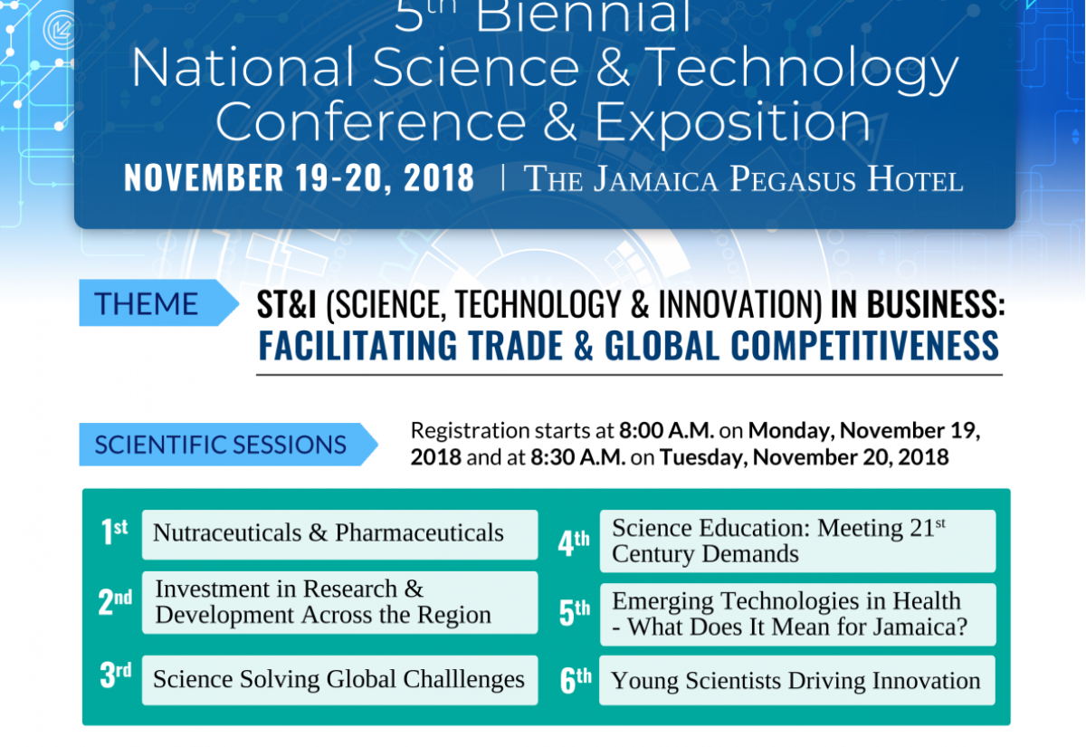 National Science and Technology Conference And Expo November 19 & 20, 2018