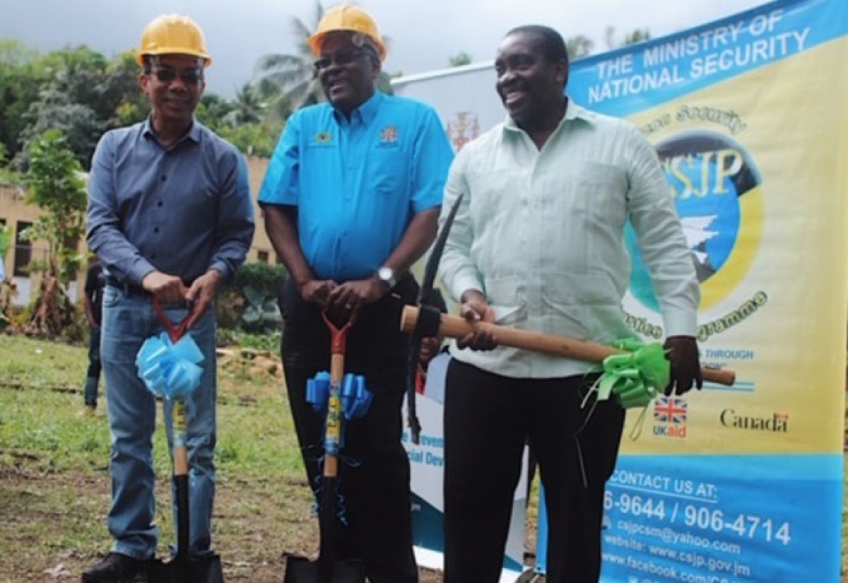CSJP Lauded for Gayle Multi-purpose Centre Project