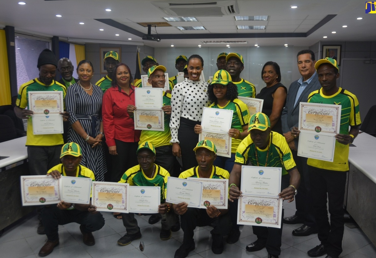 14 Newly Certified Tour Guides for Montego Bay
