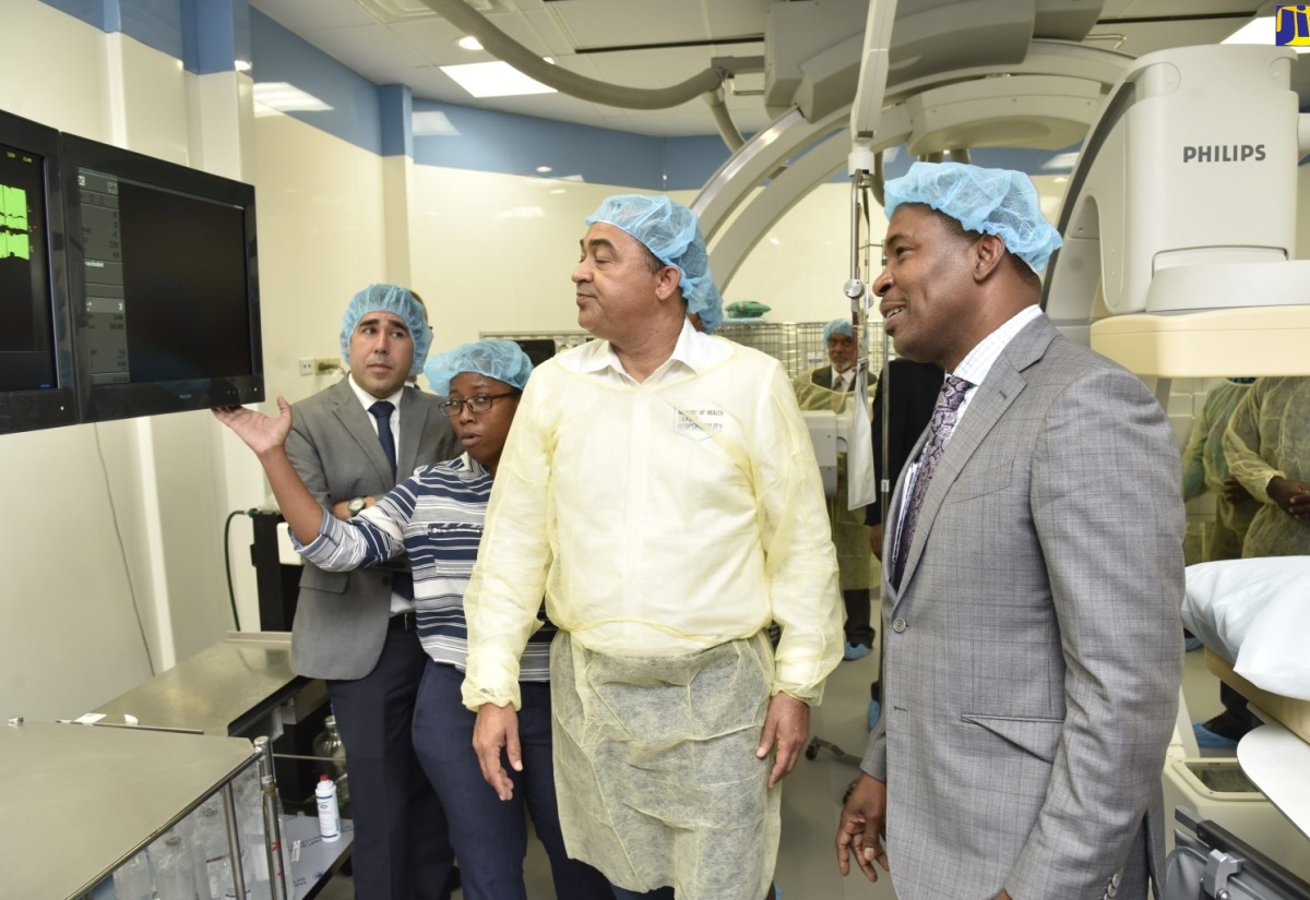 First Interventional Suite Opens at UHWI