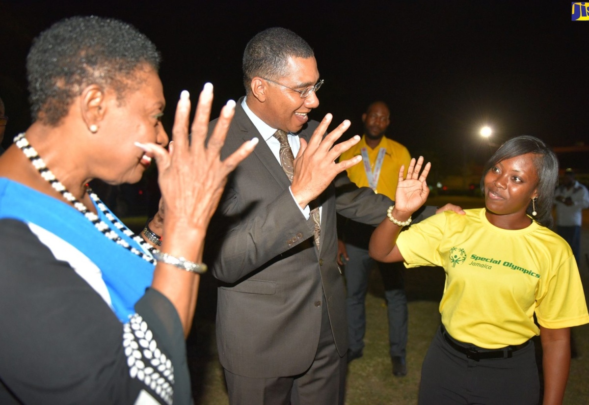 PHOTOS: Prime Minister Holness Hosts Reception for Special Olympians at Jamaica House