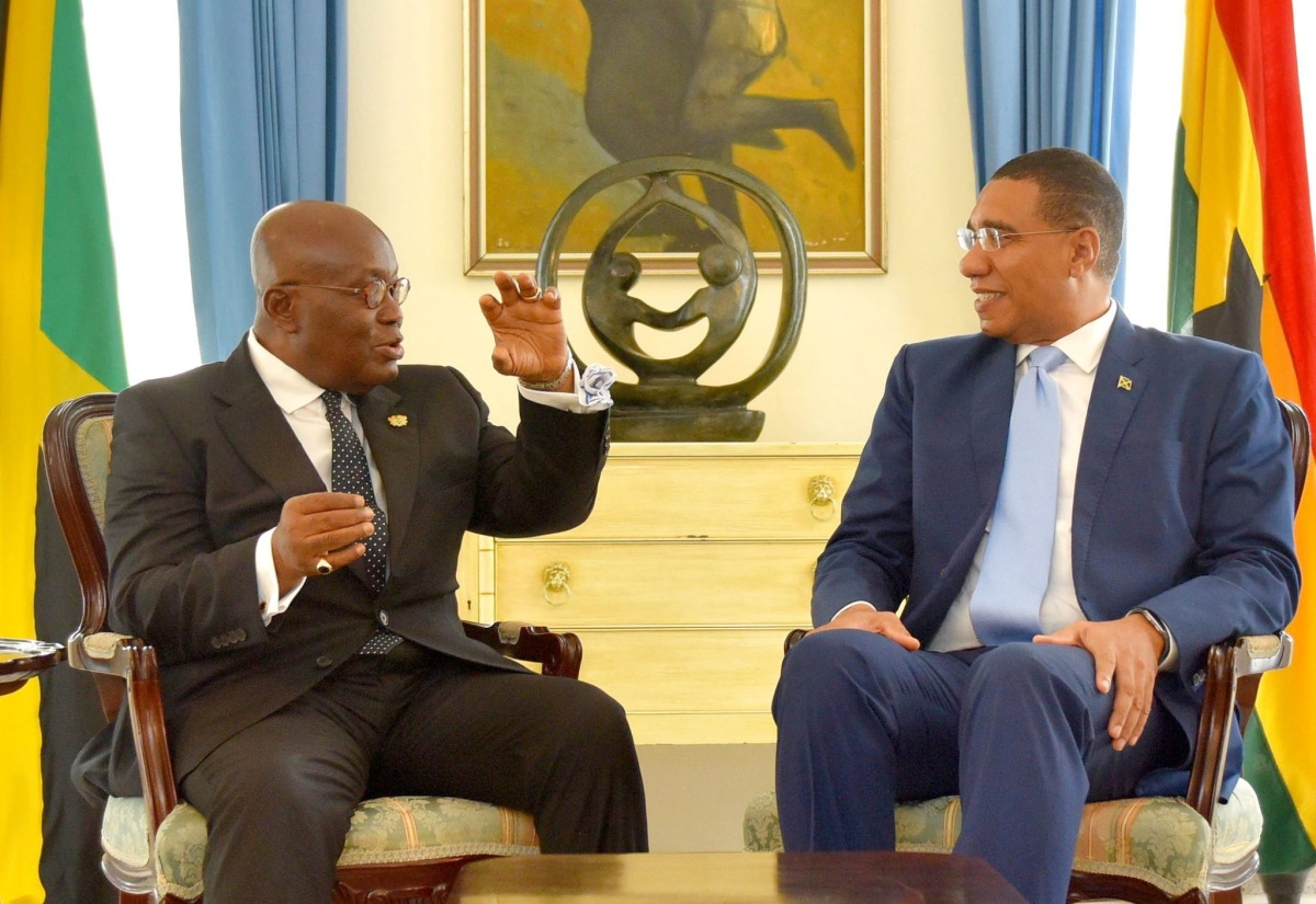 PHOTOS: PM and Ghanaian President’s Courtesy Call and Arrival