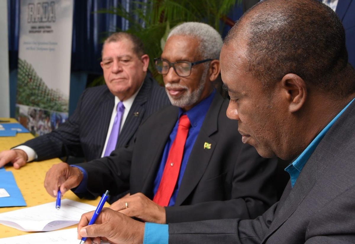 PHOTOS: MOU Signing With Minister Shaw  – RADA and C&WJCCUL