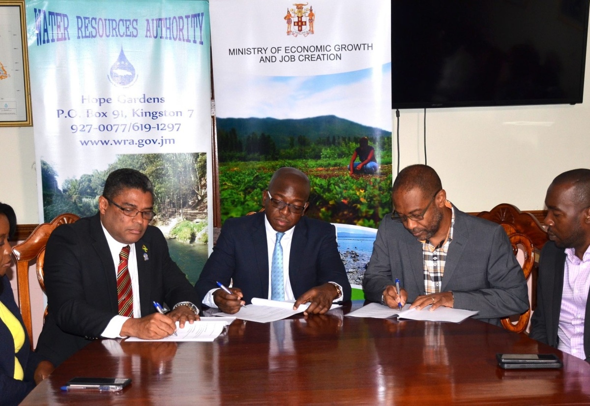 MET Service and WRA Sign MOU for Data Sharing