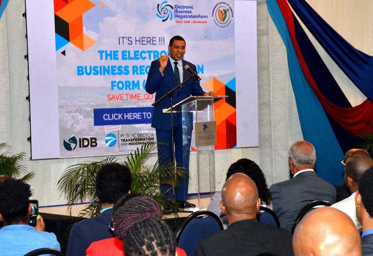 PM Encourages Jamaicans to Harness Potential of Digital Economy