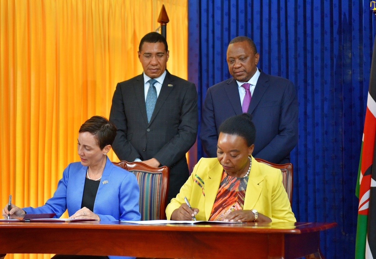 Government Signs MOUs with the Republic of Kenya