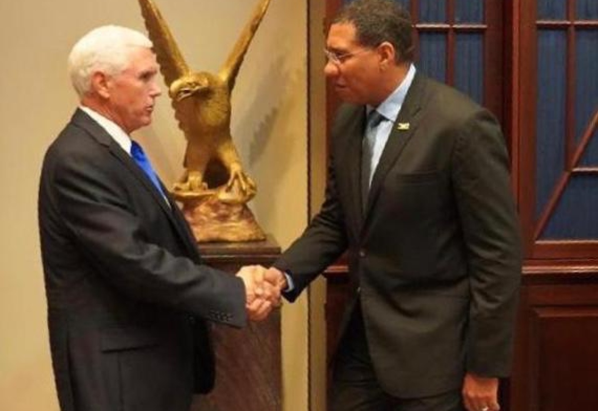 Prime Minister Holness Invited to Meeting with US Vice President Pence