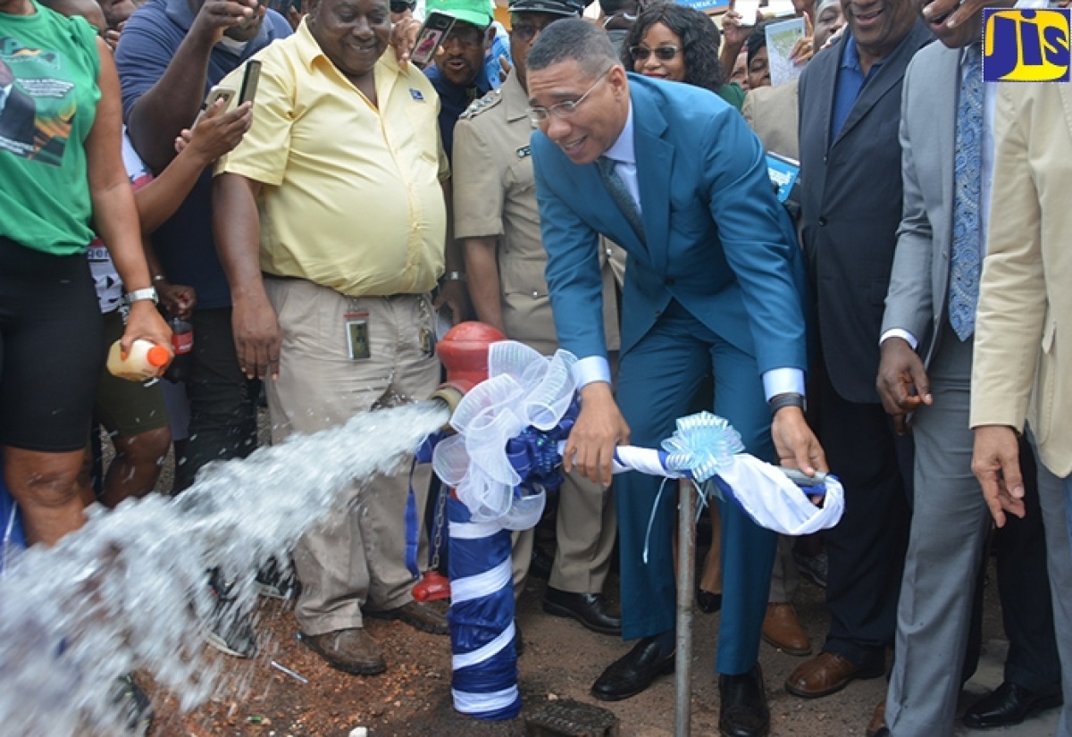 More Water For Residents Of Junction And Other Areas In St. Elizabeth