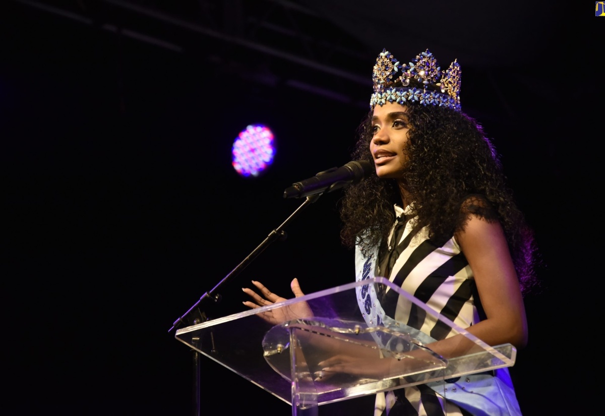 PHOTOS: Miss World 2019 at Reception in Her Honour