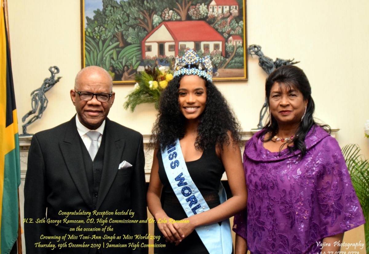 Miss World Celebrated by Jamaicans in London
