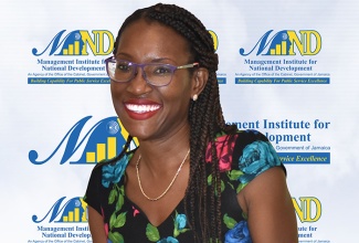 Business Development and Communication Specialist at the Management Institute for National Development (MIND), Keisha Thomas 