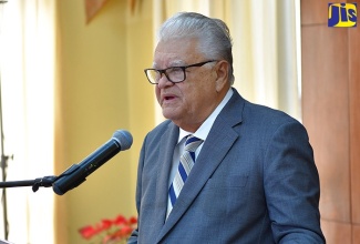 (FILE) Minister with oversight for Education, Youth and Information, Hon. Karl Samuda, addresses today’s (January 15) post-Cabinet press briefing, at Jamaica House. 