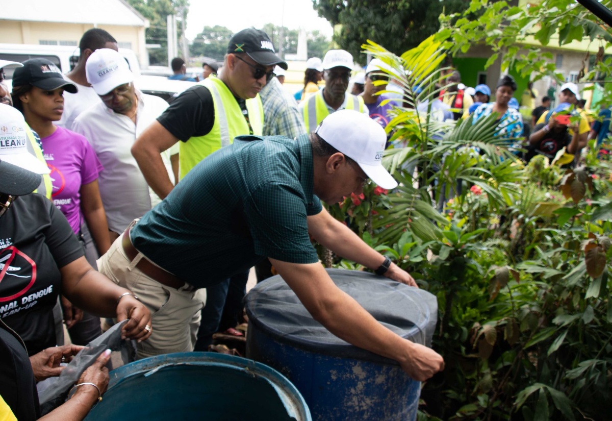 Grange: Fight Against Mosquitoes Will Continue After 3-Day Clean Up