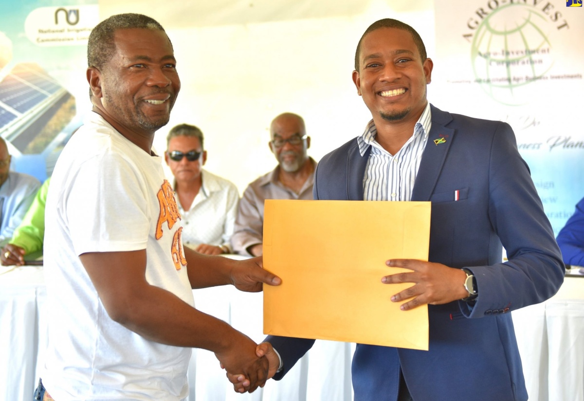Leases Handed Over To Former Workers At Monymusk  Sugar Factory