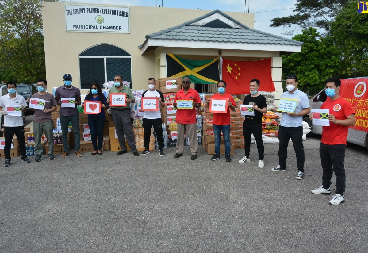 Chinese Community In St. Elizabeth Donates Items To Help COVID-19 Fight