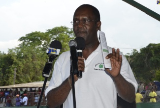 Executive Director of the Jamaica 4-H Clubs, Dr. Ronald Blake.
