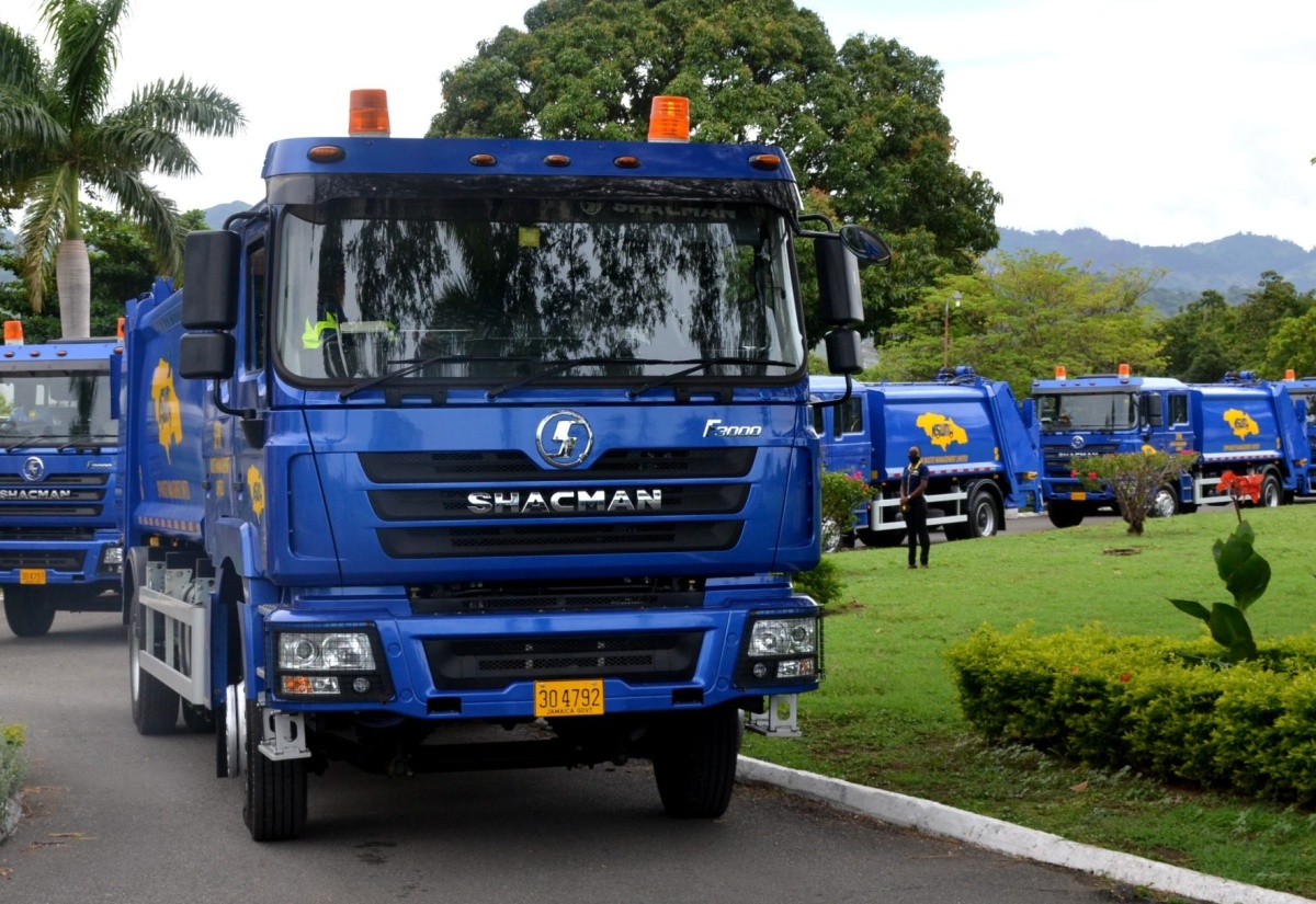 PM Hands Over 20 New Garbage Trucks To NSWMA