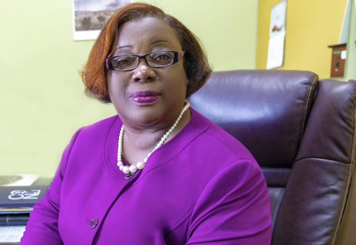 ​National Librarian, National Library of Jamaica, Beverley Lashley.

