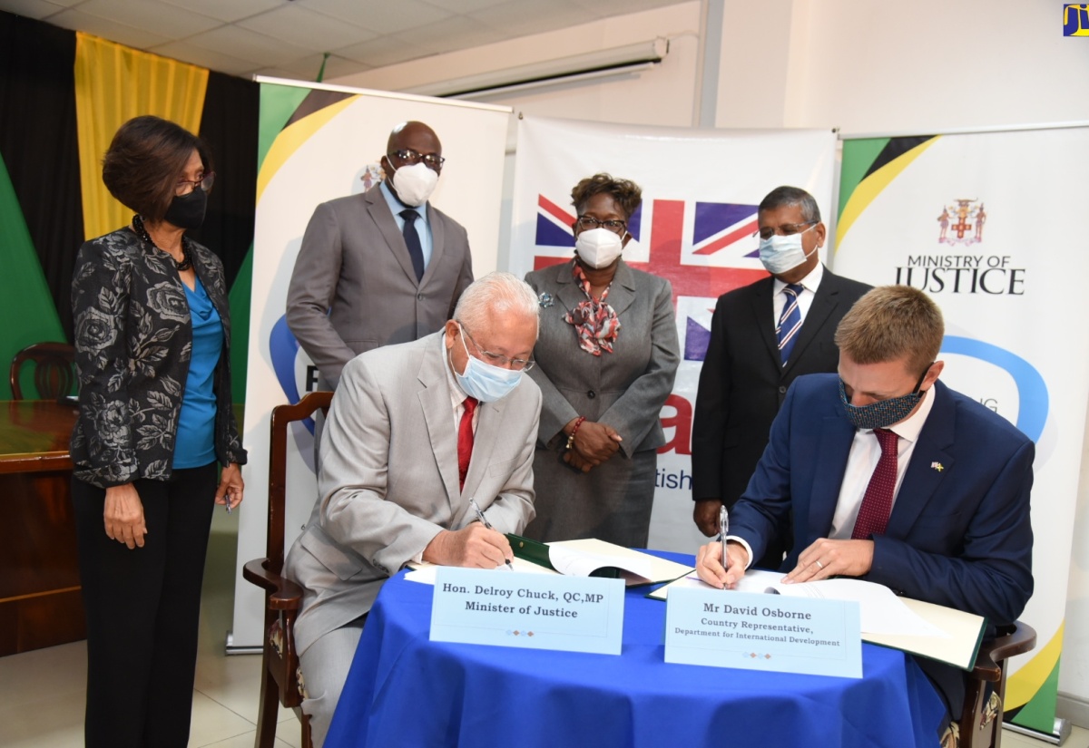 Jamaica receives £1 Million from UK to strengthen Anti-Corruption Framework