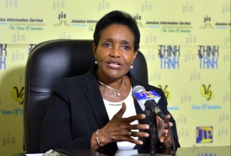 Permanent Secretary, Ministry of Foreign Affairs and Foreign Trade, Ambassador Marcia Gilbert-Roberts.