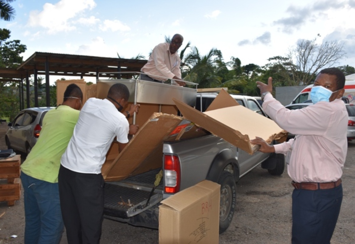 PHOTO: US Embassy Donates 3-Point-4 Million Jamaican Dollars Worth of Equipment to the Southern Regional Health Authority