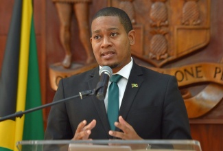 Minister of Agriculture and Fisheries,  Hon. Floyd Green, addressing a virtual post-Cabinet press briefing on Wednesday ​(November 25).

 