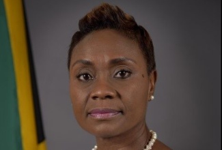 Minister of State in the Ministry of Health and Wellness, Hon. Juliet Cuthbert-Flynn.

 