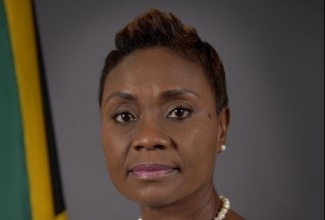 Minister of State in the Ministry of National Security, Hon. Juliet Cuthbert-Flynn.

 