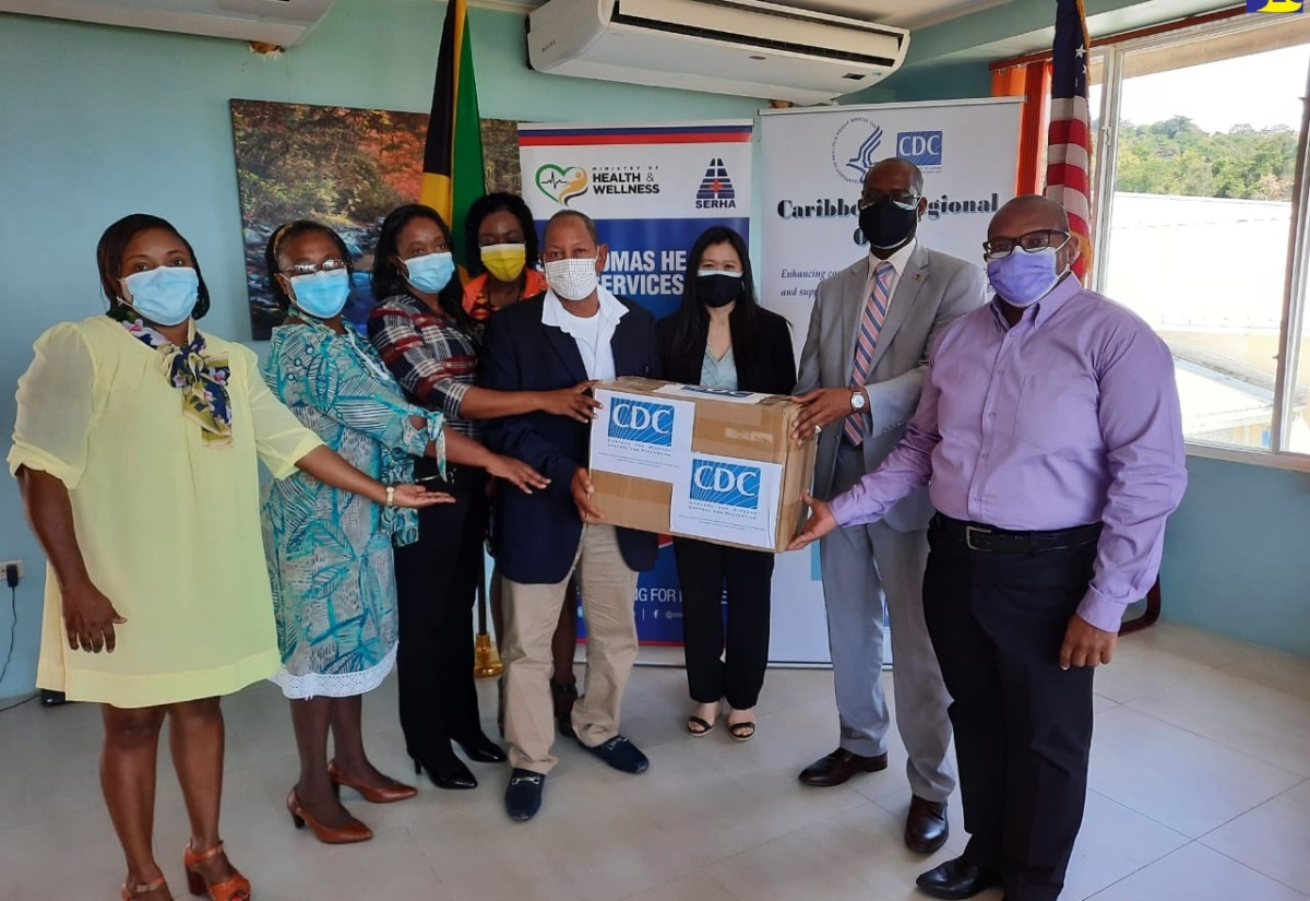 US Embassy Hands Over Tents and Other Items to St. Thomas Health Services