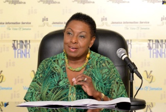 Minister of Culture, Gender, Entertainment and Sport, Hon. Olivia Grange.​

