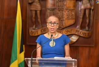 Minister of Education, Youth and Information, Hon. Fayval Williams.